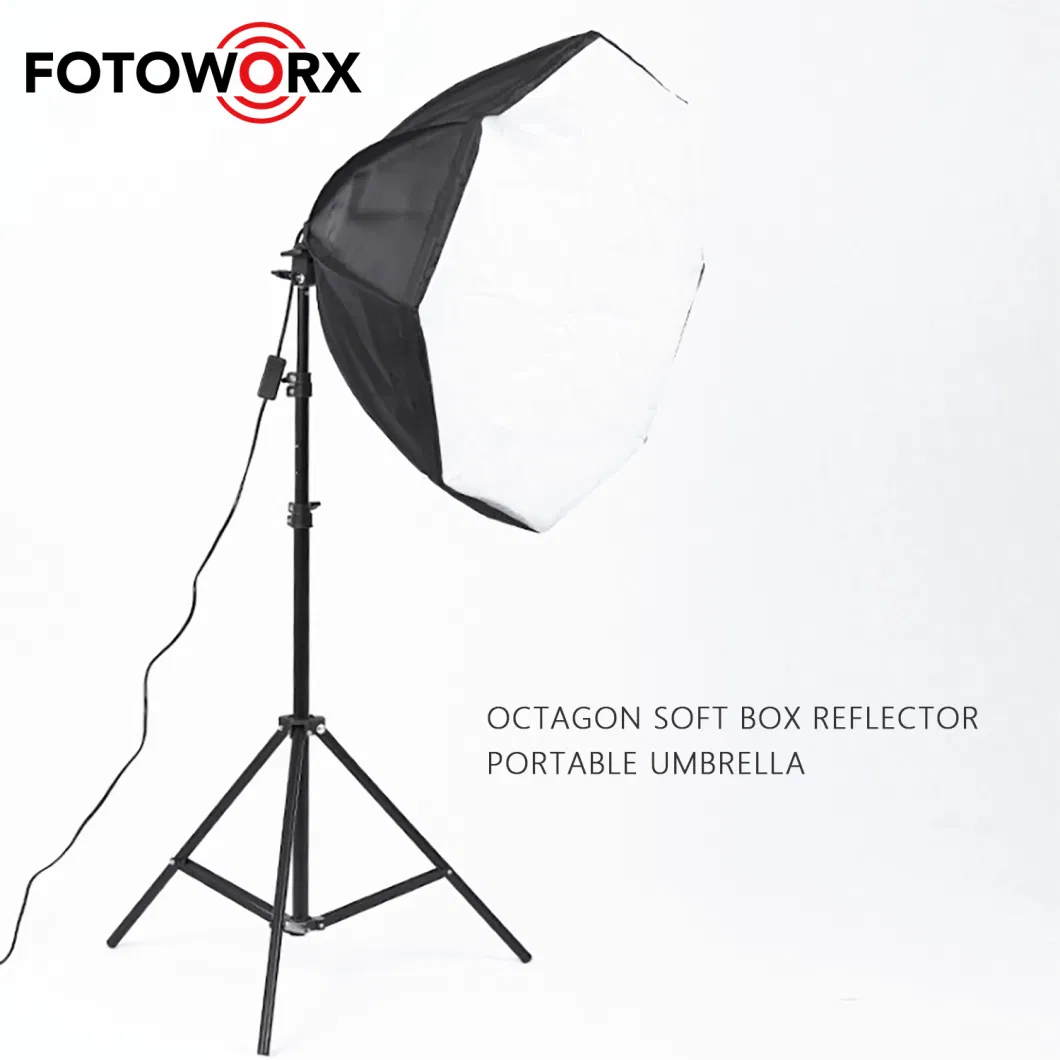 33.5 Inch/85cm Octagon Reflector Portable Umbrella for Studio Photography Speedlite Flashlight Softbox