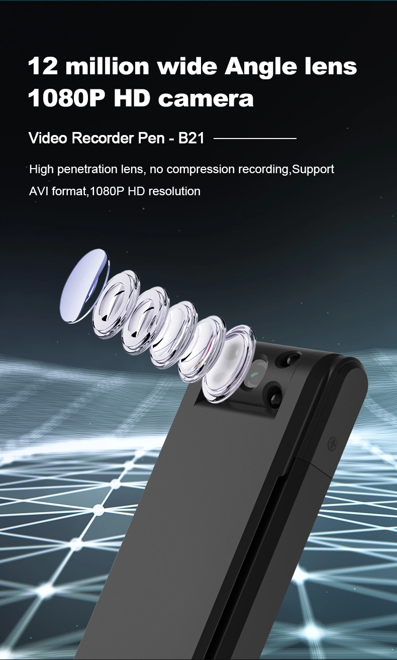 Body Camera Video Recorder Pen
