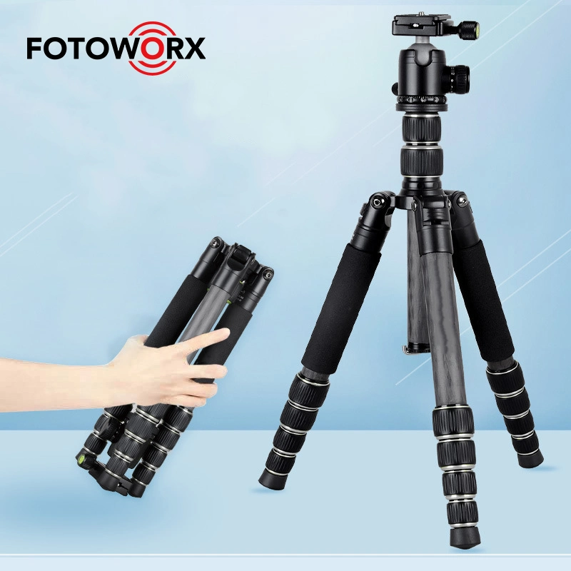 Fotoworx Camera Tripod Carbon Fiber Light Weight for Photography