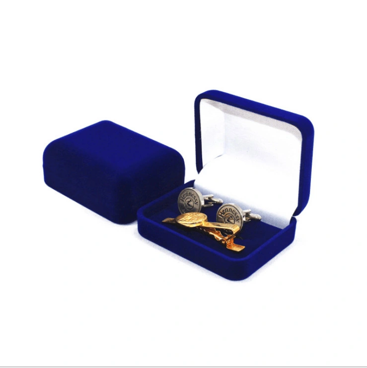China Factory Wholesale Custom Fashion Metal Cuff Links Brass Material Plated Gold Military with Gift Box Cufflink
