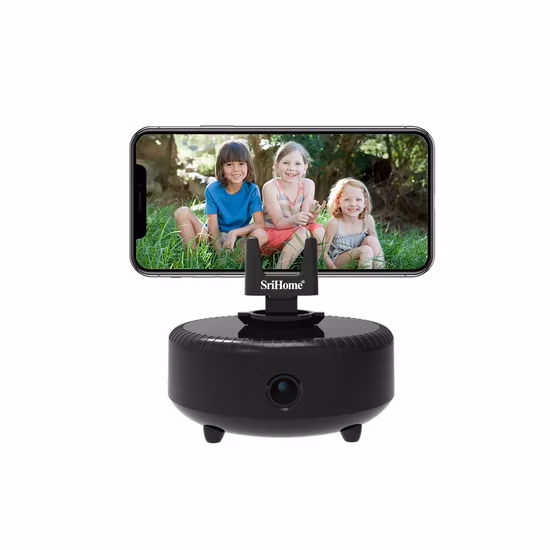 Wholesale 360 Degree Rotation Face Selected Auto Tracking Remotely Photo Capture Smart Phone Holder