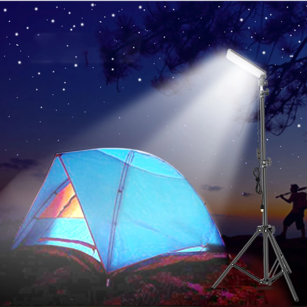 Portable LED Selfie Lamp Camping Light Tripod Light for Camping Picnic Wyz20286