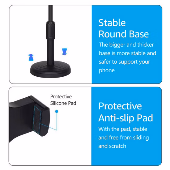 Kit Selfie Ring Tripod Stand Phone Holder Live Stream Beauty